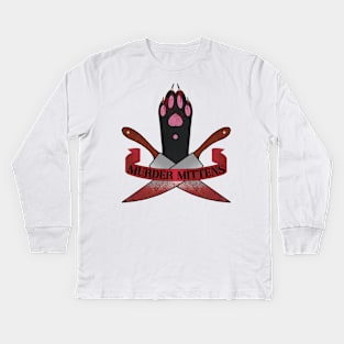 Murder Mittens Kids Long Sleeve T-Shirt